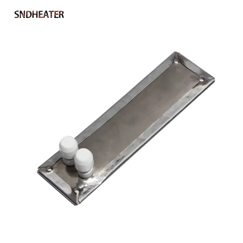 SNDHEATER Stainless Steel Heating Plate 150x50mm 150x80mm 150x100mm 150x120mm 150x150mm 2 Wires Industrial Square Heater Board