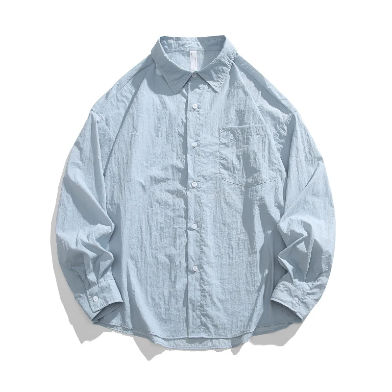 

Pet Beautician Work Uniform Groomer Summer Leisure Shirt Sunscreen Ice Sensation Couple Outdoor Lightweight Unisex Long Sleeves