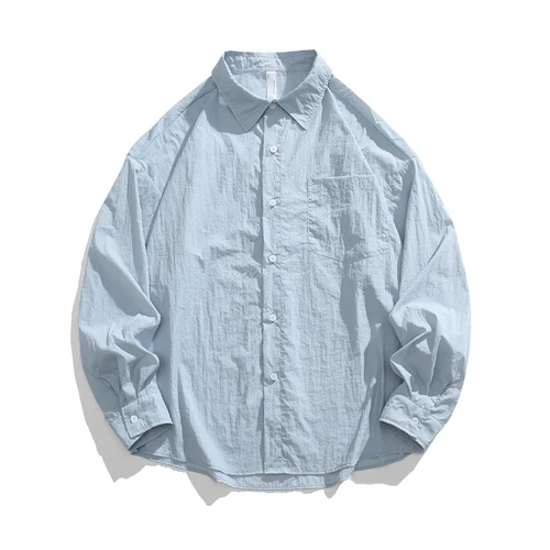 Imagen 1 del producto Uniforme de trabajo de esteticista para mascotas, camisa de ocio de verano para peluquero, protector solar, sensación de hielo, pareja, exterior, ligero, Unisex, mangas largas