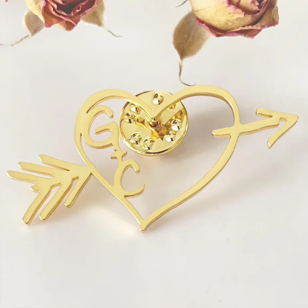Customized Pattern Stainless Steel Brooch Company Logo Design And Production, Giving Him/Her A Special And Exquisite Gift