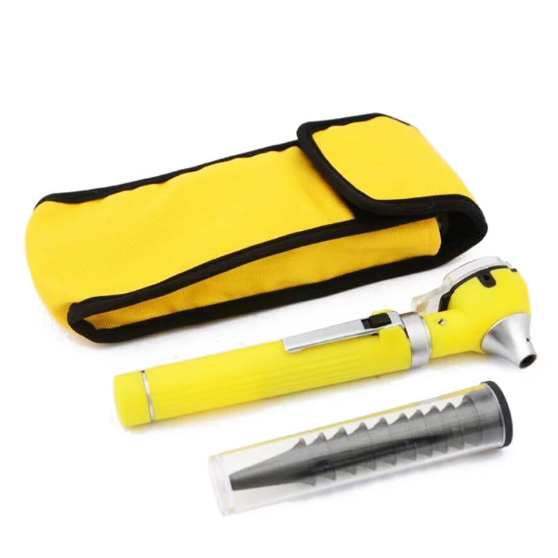 Profissional portátil Medical Ear Care endoscópio, LED Fibra Óptica, otoscópio, endoscópio para otorrinolaringologia, verificação nasal,