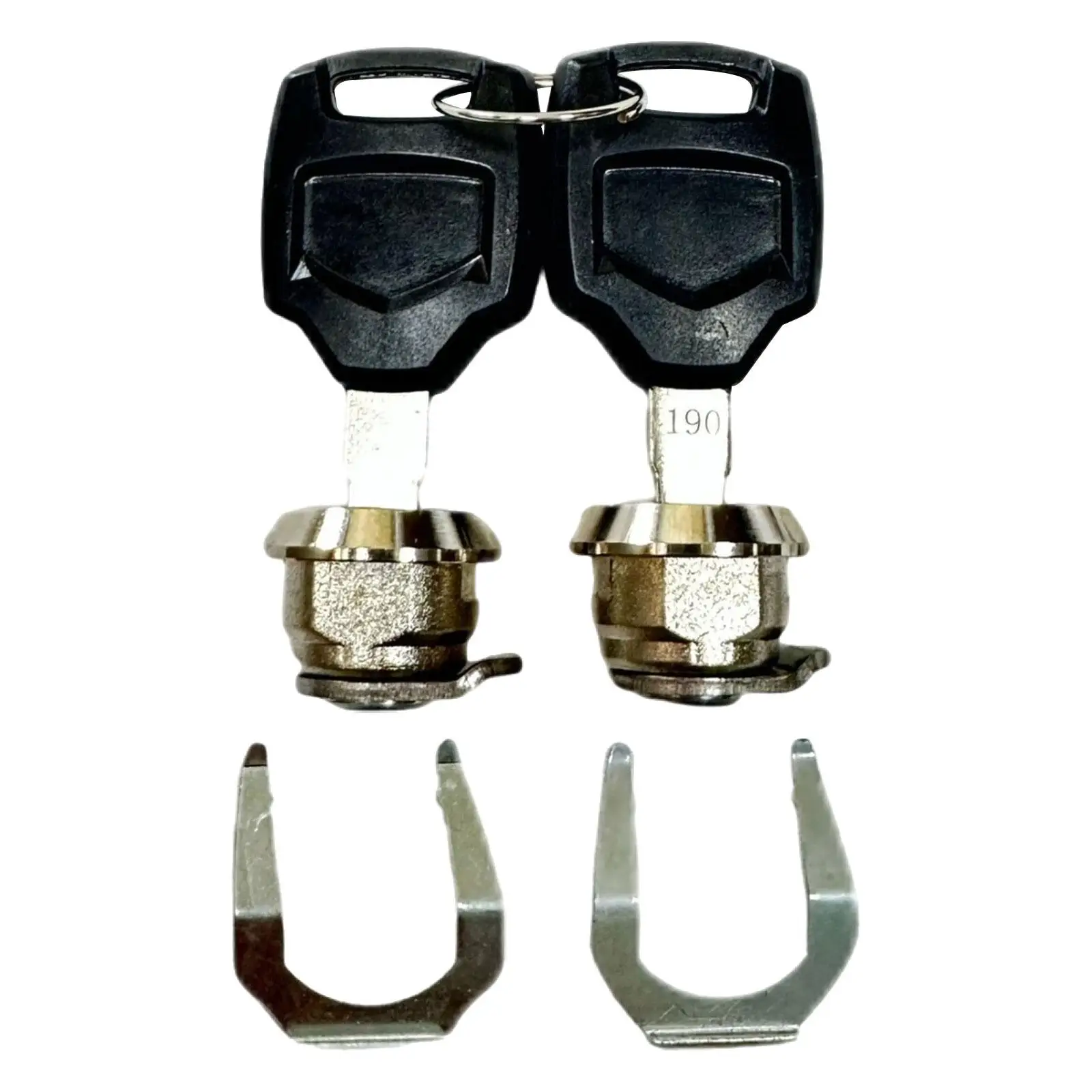 Metal Motorcycle Trunk Lock Cylinder Kit Easy Install Rear Tail Box Lock for Motorbike Top Box Storage Accessories