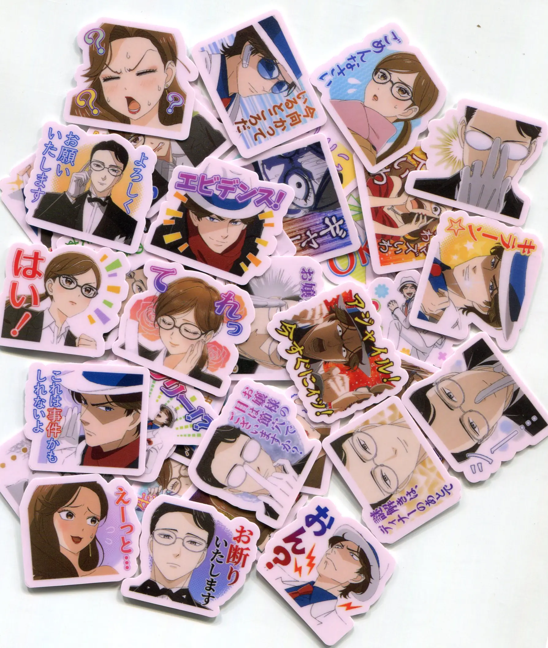40pcs Nazotoki wa Dinner no Ato de 2-3cm diy cute STICKER