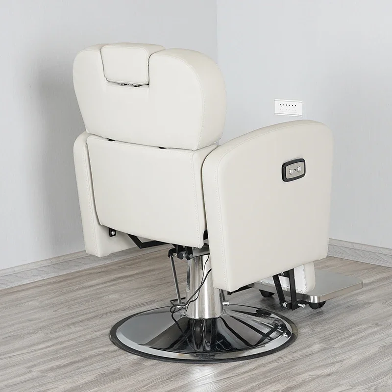 Treatment Reclining Chair Aesthetic Luxury Professional Hairdressing Armchairs Beauty Salon Stuhl Barber Furniture LJ50BC