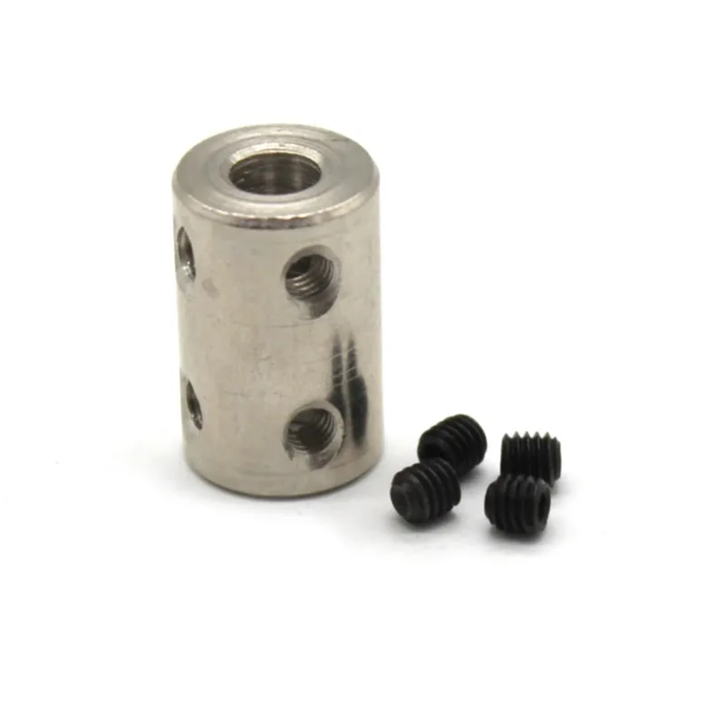 1pcs  #45 Steel 4mm/5mm/6mm/8mm/10mm Rigid Shaft Coupling Coupler Motor Connector Sleeve