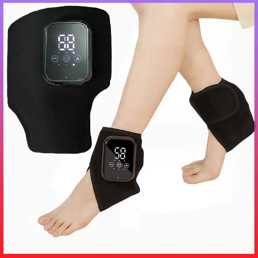 

Массажер для лодыжек с 3 режимами нагрева, беспроводной массажер для стоп, пяток, подошвы и свода стопы