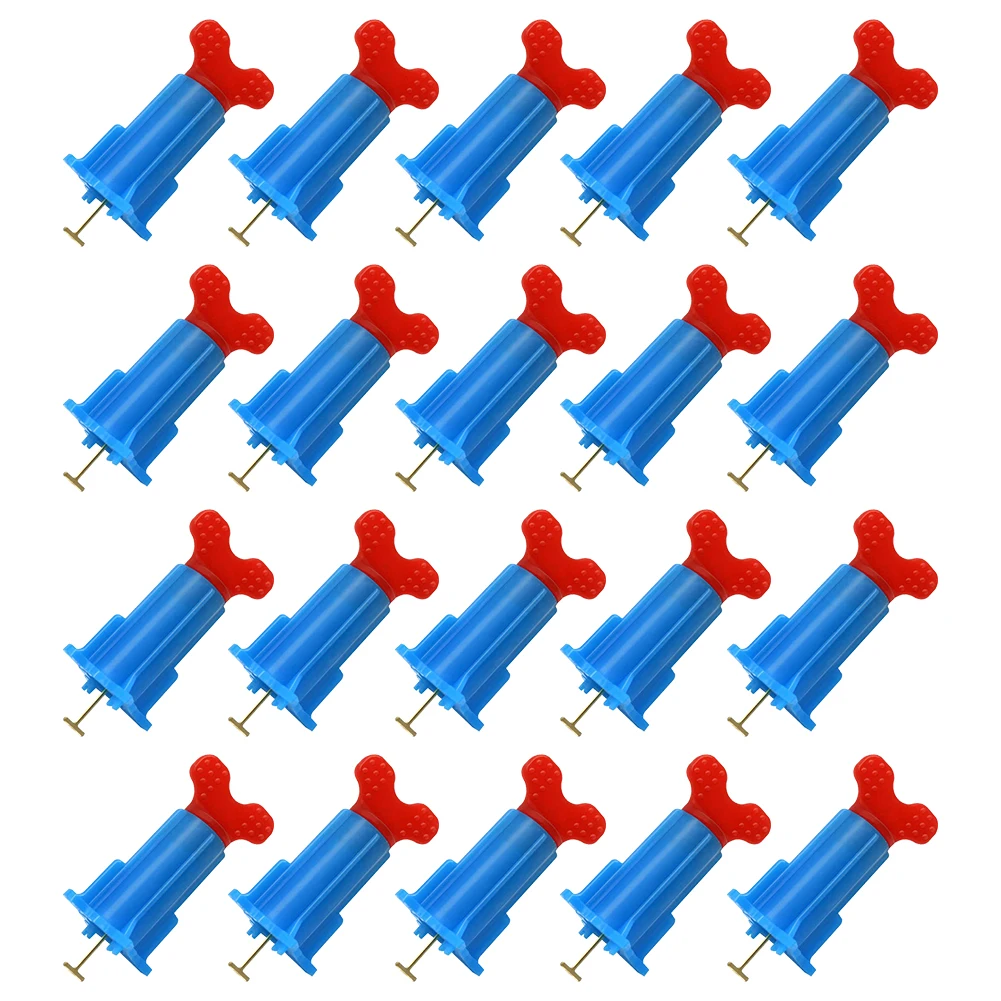 20/40 Pcs Tile Self Leveling Spacers Reusable Floor Leveler Self Leveling Compound Tile Installation Leveler for Tile Laying
