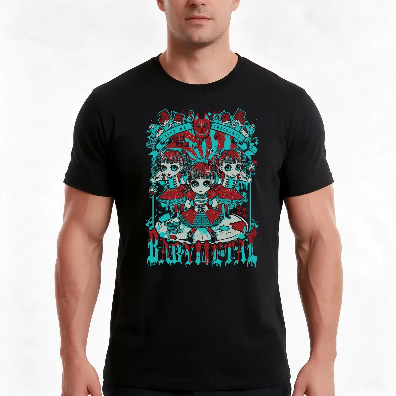 Artgerm's Mythos: Dual Beasts in Stark Contrast T-Shirt, Summer Casual Cotton Tee, Oversized Streetwear Tops, Unisex Men Women
