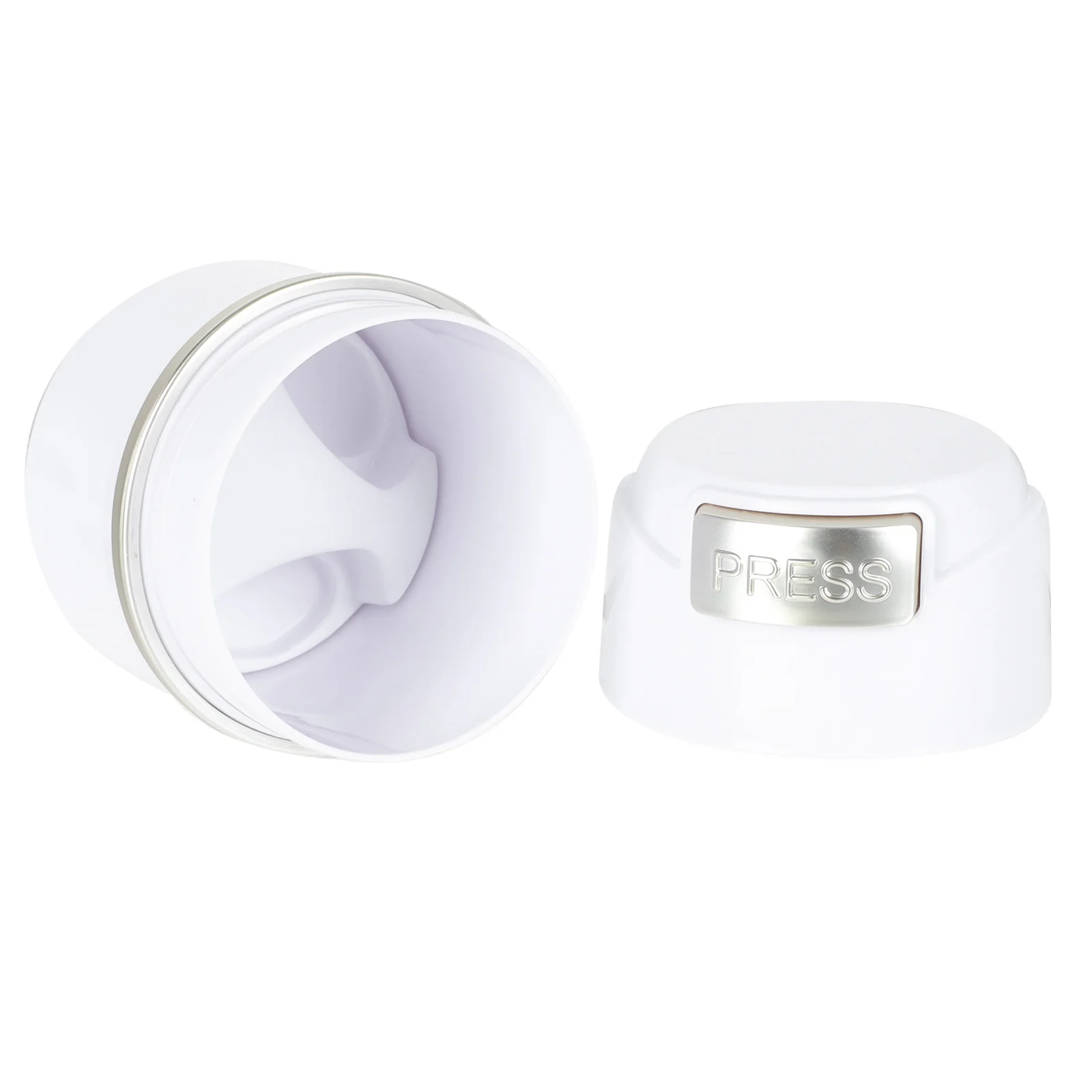 

1Pcs Eyelash Glue Storage Container Airtight Press Bottle Mouth Design Large Capacity Dehumidify Makeup Storage Tank