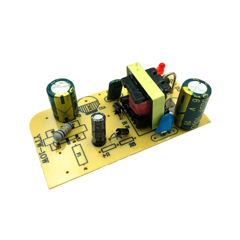 

DC 3V 2A Switching Power Supply Module AC-DC Power Adapter AC 100-240V to DC 3V Power Supply Board with LED Light Indicator