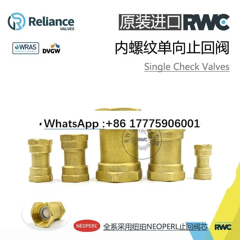 

SingleCheckValves Check Valves Neoperl Check Valves Counterflow Valves