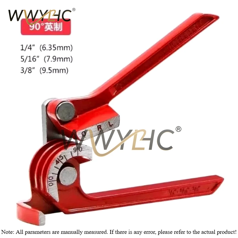 6mm/8mm/10mm Three in One Manual Elbow Pipes Device Copper Pipe Suitable For Air Condition Bending Tube Pliers