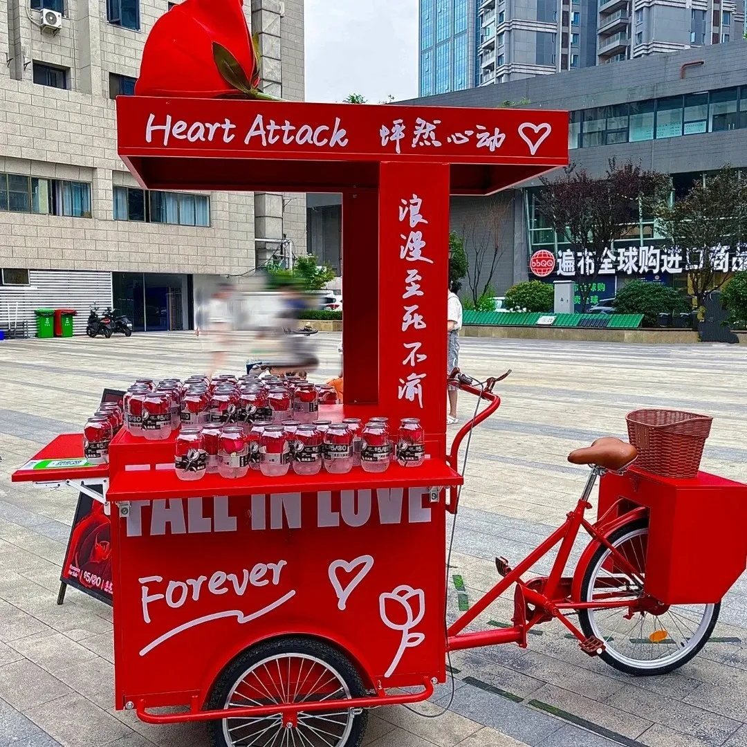 Customizable Internet celebrity coffee stall car mobile advertising street promotion car eggs