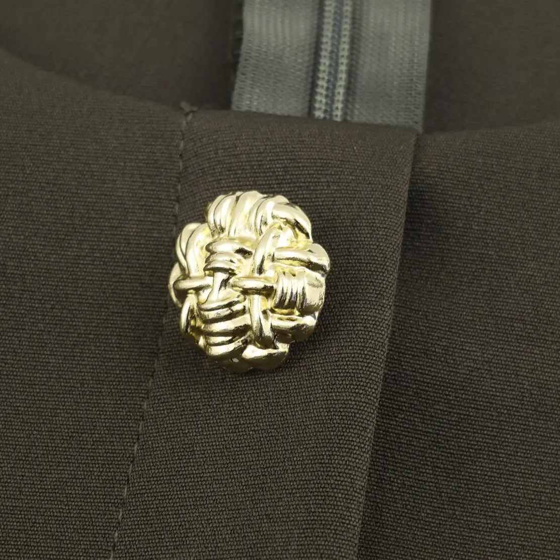 Ele Midi Dr with Belt Splicing Design for Women Autumn New Sle Pure Color Straight Tube Skirt Casual Single Button