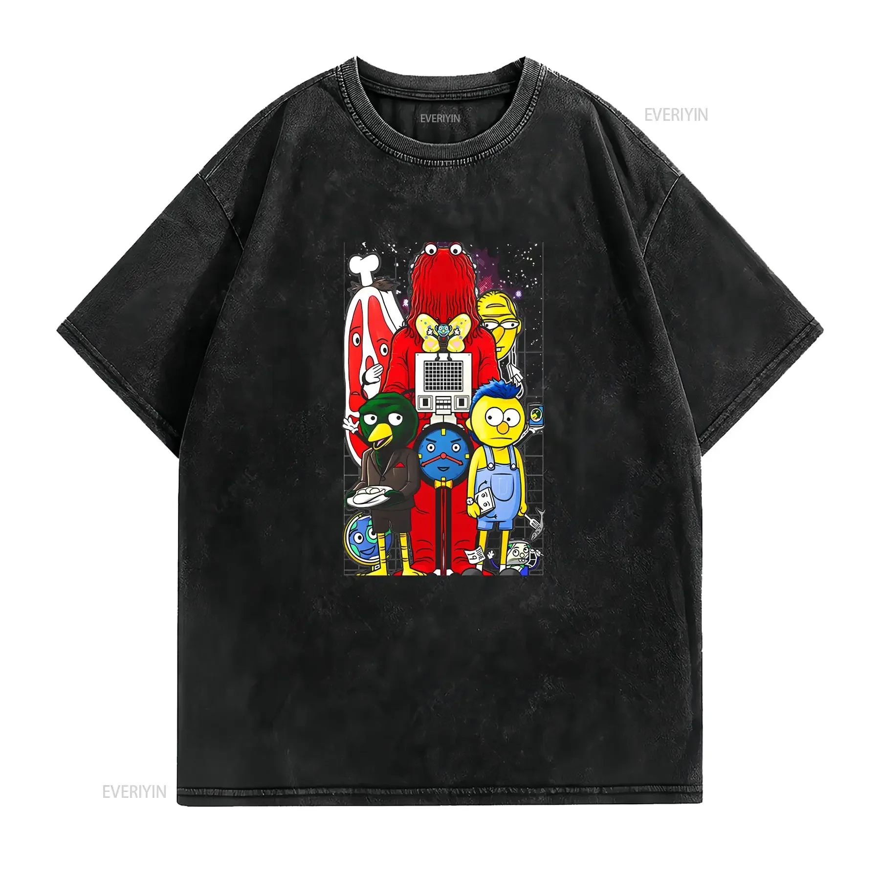 Limited NWT DHMIS British Comedy Horror Television Series T Shirt S 4XL vintage Washed Slightly Versatile Casual