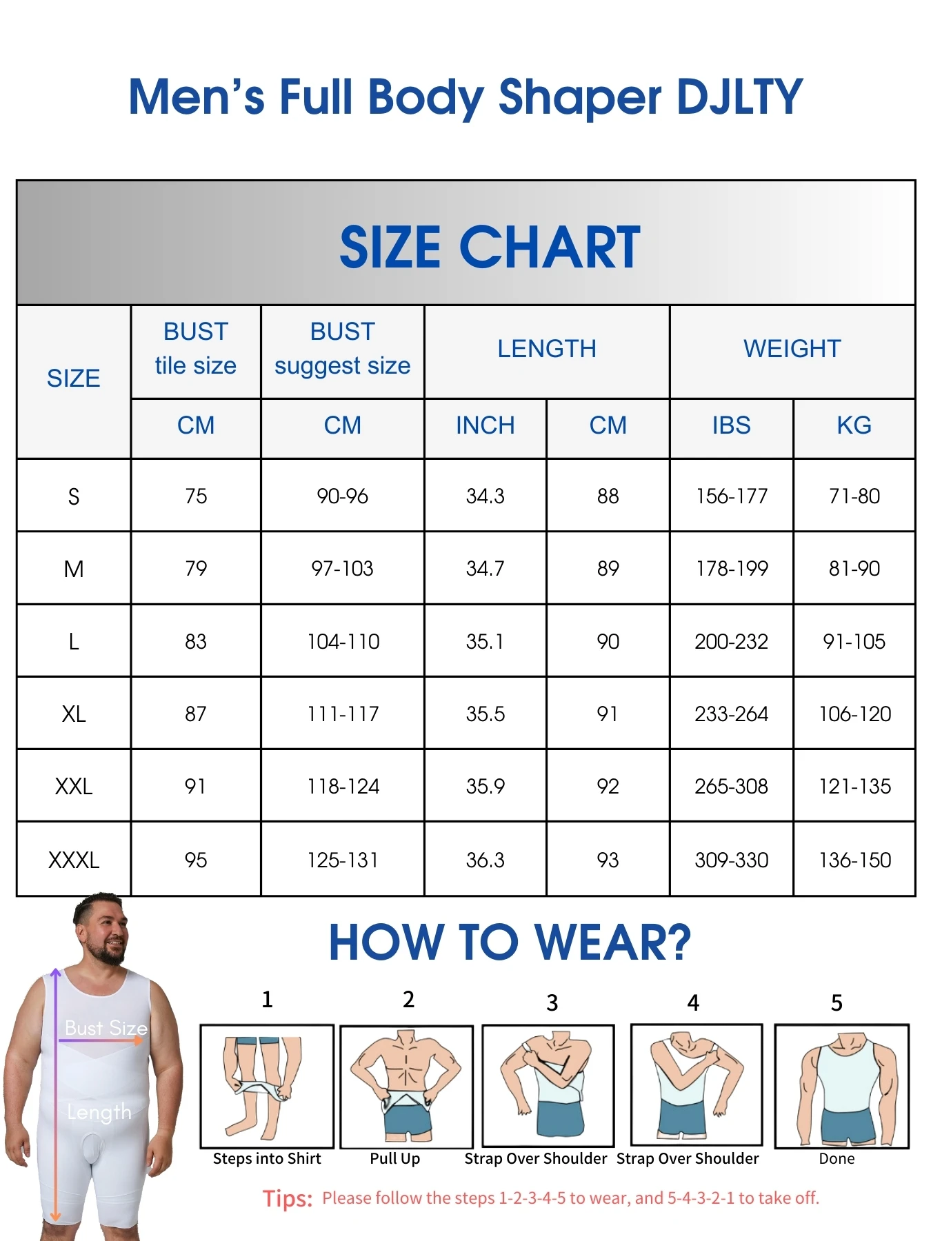 ملابس داخلية للتنحيف للرجال لكامل الجسم من Hide Gynecomastia للتحكم في البطن، ملابس داخلية للتنحيف للرجال #6