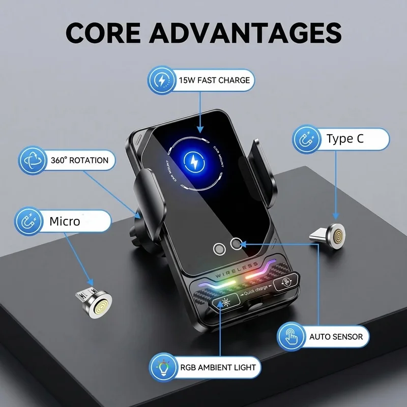 Thumbnail 3 - #6 Trending Wireless Car Chargers Right Now