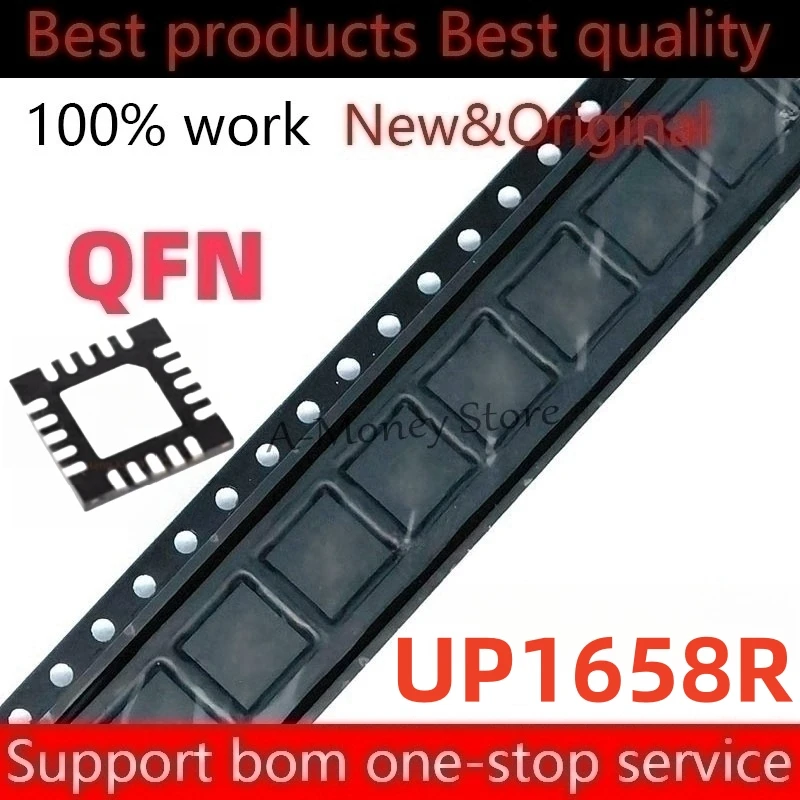 

(2-5pcs)UP1658RQKF UP1658R QFN-20