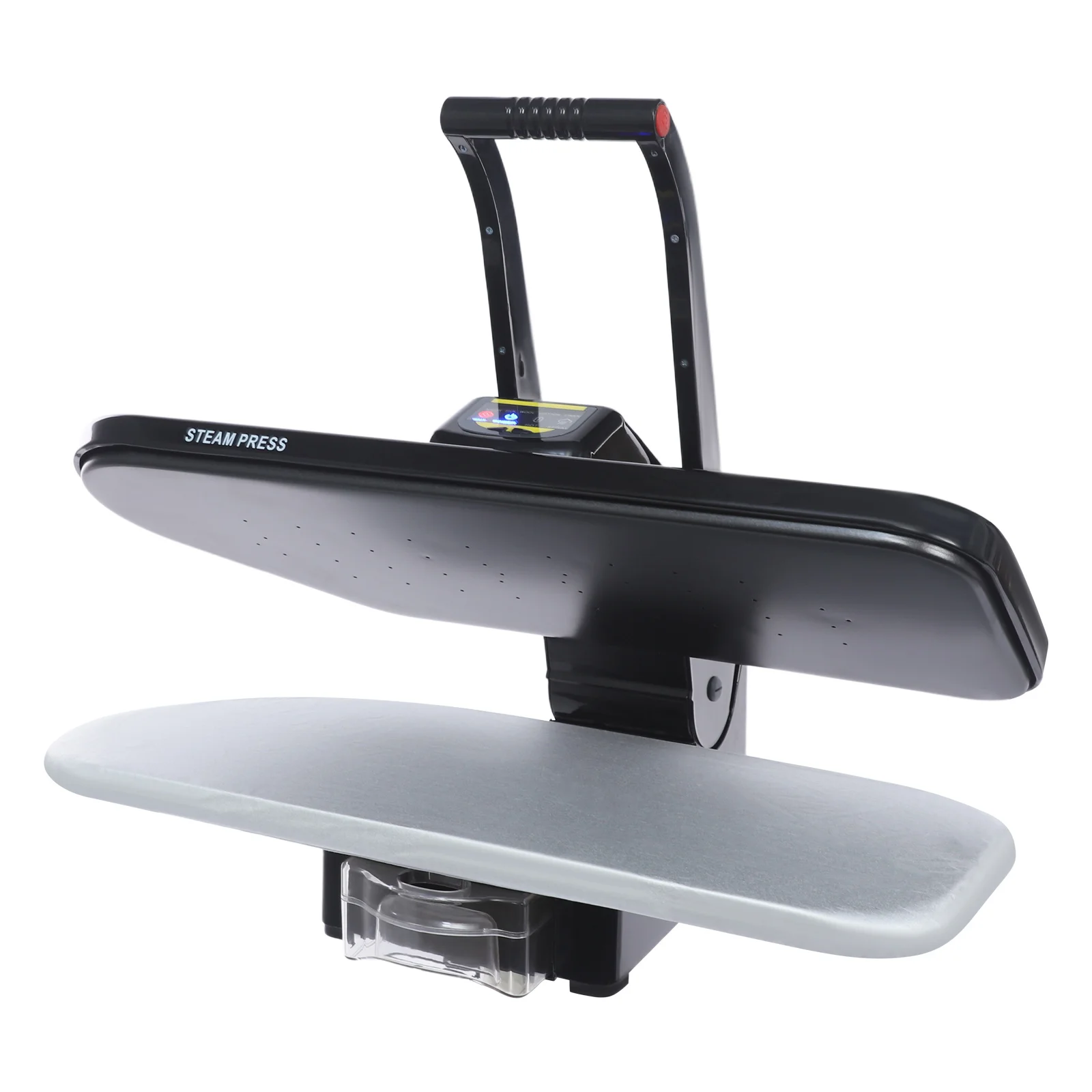 1600W Intelligent Ironing Machine Digital Steam Press, Steaming Iron Touchscreen with Multiple Fabric Settings and Steam Burst