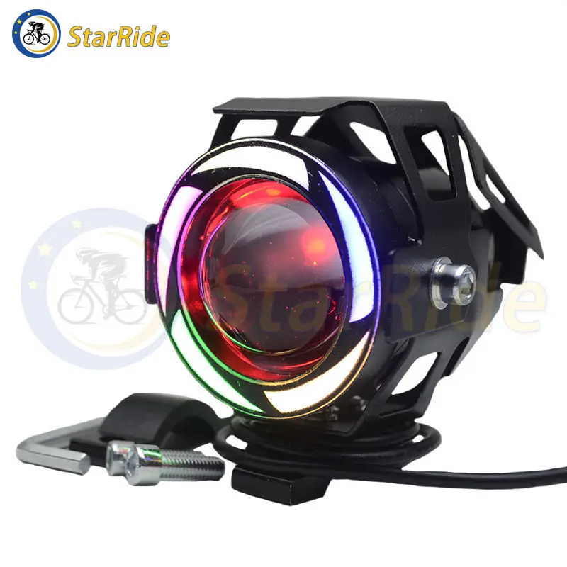 For Kugoo G-Booster Electric Scooter Front Light Modification Accessories Electric Scooter LED Headlight Big Front Light Lamp