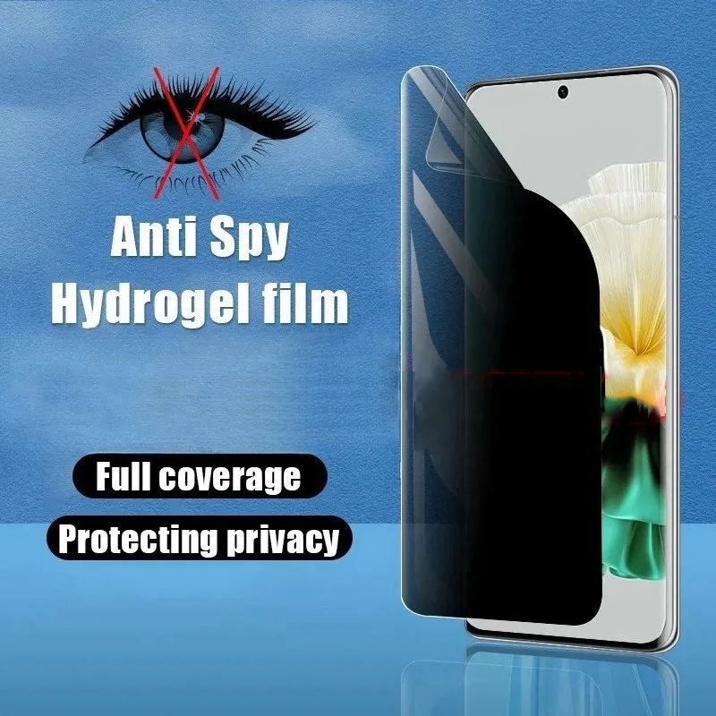 Anti-Spy Privacy Hydrogel Film Screen Protector For Xiaomi Redmi 14 Ultra A3 Turbo 3 Civi 4 Pro Note 13 Pro