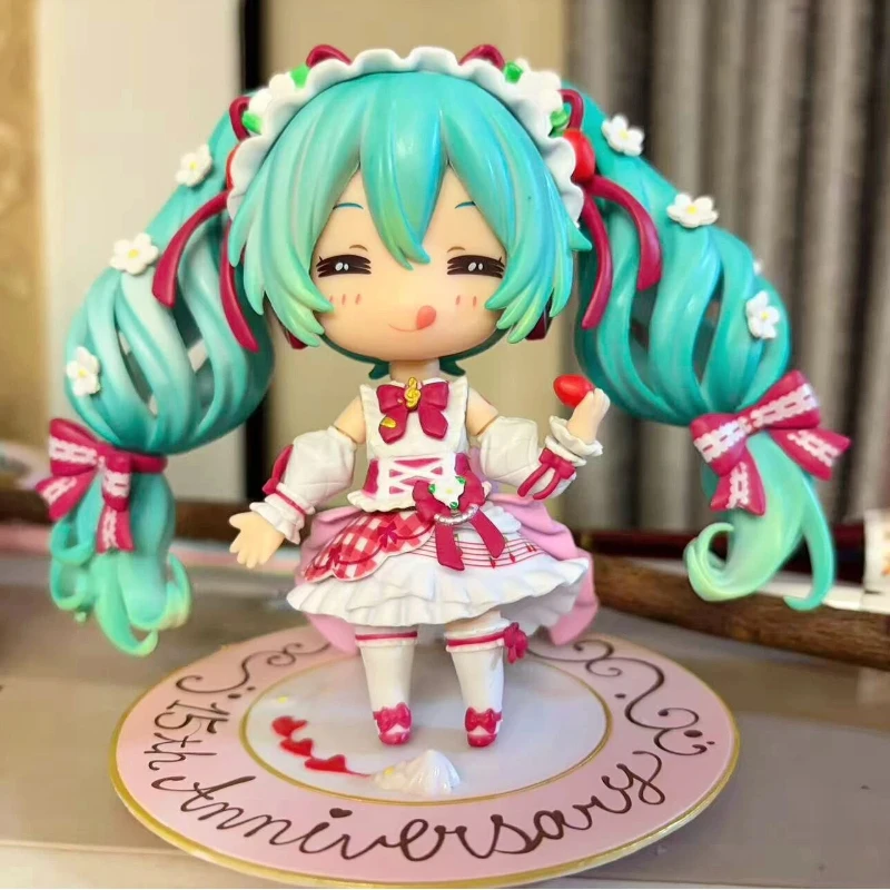 

10cm #1939 Hatsune Miku Anime Figure Virtual Idol Singer #1940 Miku Action Figure PVC Collection Model Doll Christmas Toys Gifts