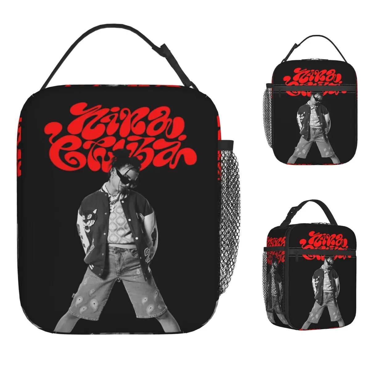 

Nina Chuba Lunch Bag album Convenient Lunch Box Unisex Picnic Graphic Cooler Bag Fun Waterproof Thermal Lunch Bags