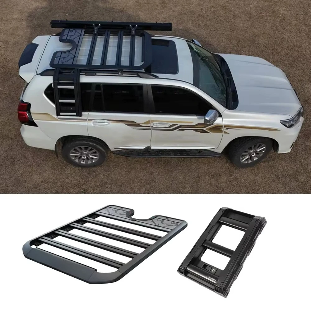 

Оптовая продажа заводских багажников на крышу для Prado LC120 (04-09 г.в.); LC150 (10-19 г.в.), из высококачественного алюминиевого сплава