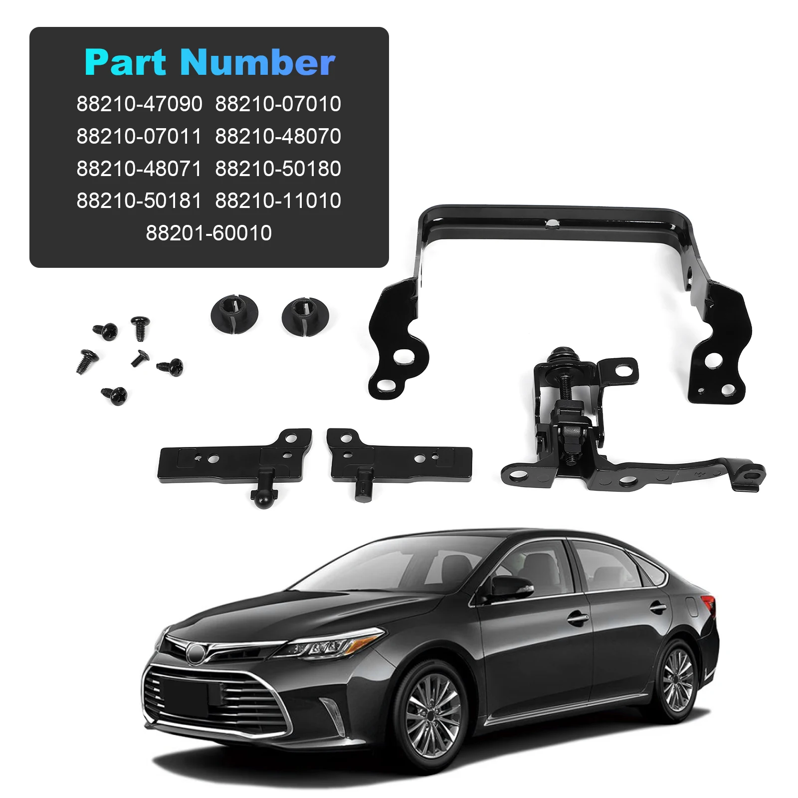 1 Set Radar Sensor Bracket For Lexus Toyota 88210-47090 88210-07010 88210-48070