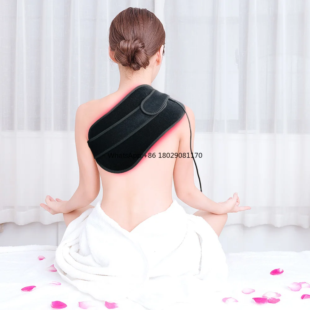 OEM ODM Flexible Dual Chip 660nm 850nm LED Light Therapy Belt NIR Near Infrared Red Light Therapy Pad