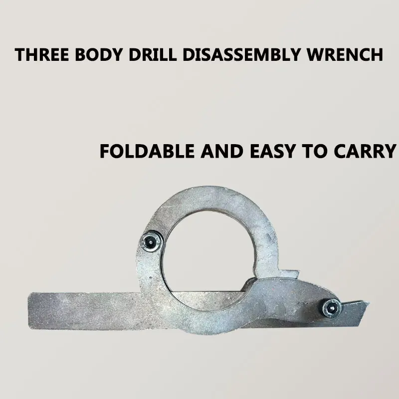 Three body water drill bit disassembly pliers, elongated type, can easily disassemble the drill bit and rear tail