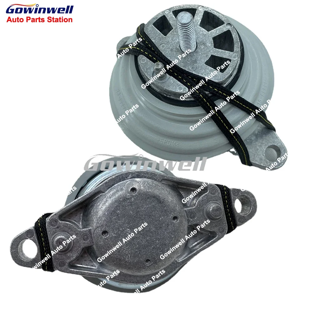 Pair of 2pcs Front Engine Motor Mount Kits For Jaguar XJ X351 2010- XF 09-15 4WD AWD 3.0L C2D19070