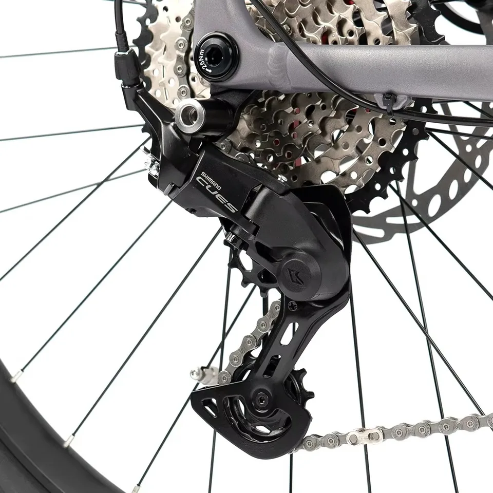 TWITTER New EC2 Aluminum Alloy Electric Assisted Mountain Bike Octagonal M430-500W Motor 48V20A Hydraulic Disc Brake image 7