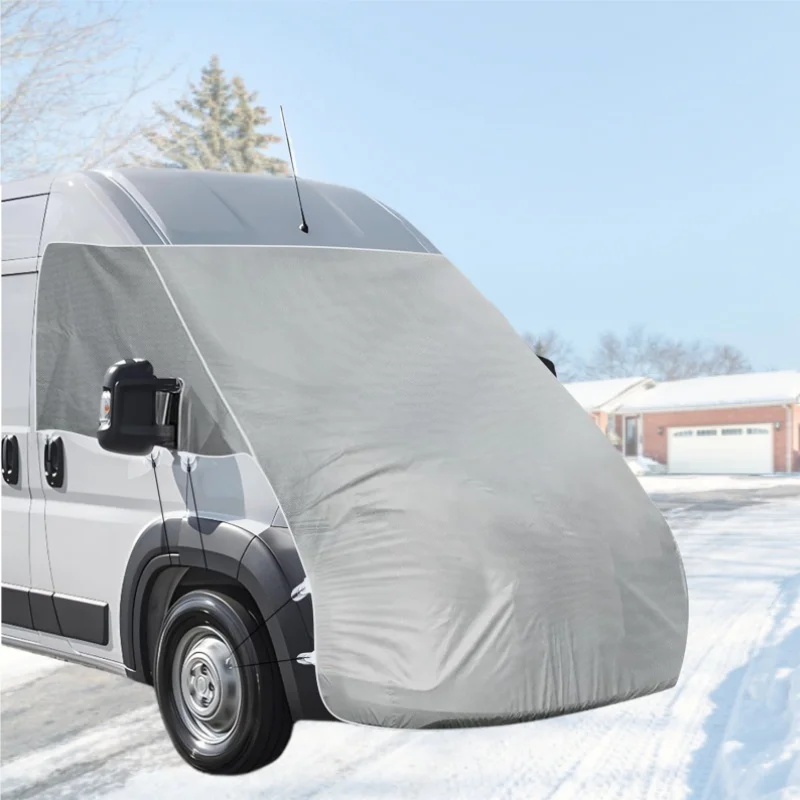 

Windscreen Engine Hood Full Cover For Fiat Ducato Peugeot Boxer Citroen Relay 2006+ Ram Promaster Caravan Motorhome Protector