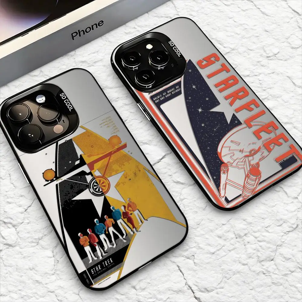 حافظة لهاتف آيفون 17 16 15 14 13 12 11 Pro Max Air Matte Laser Aurora مقاومة للصدمات Funda