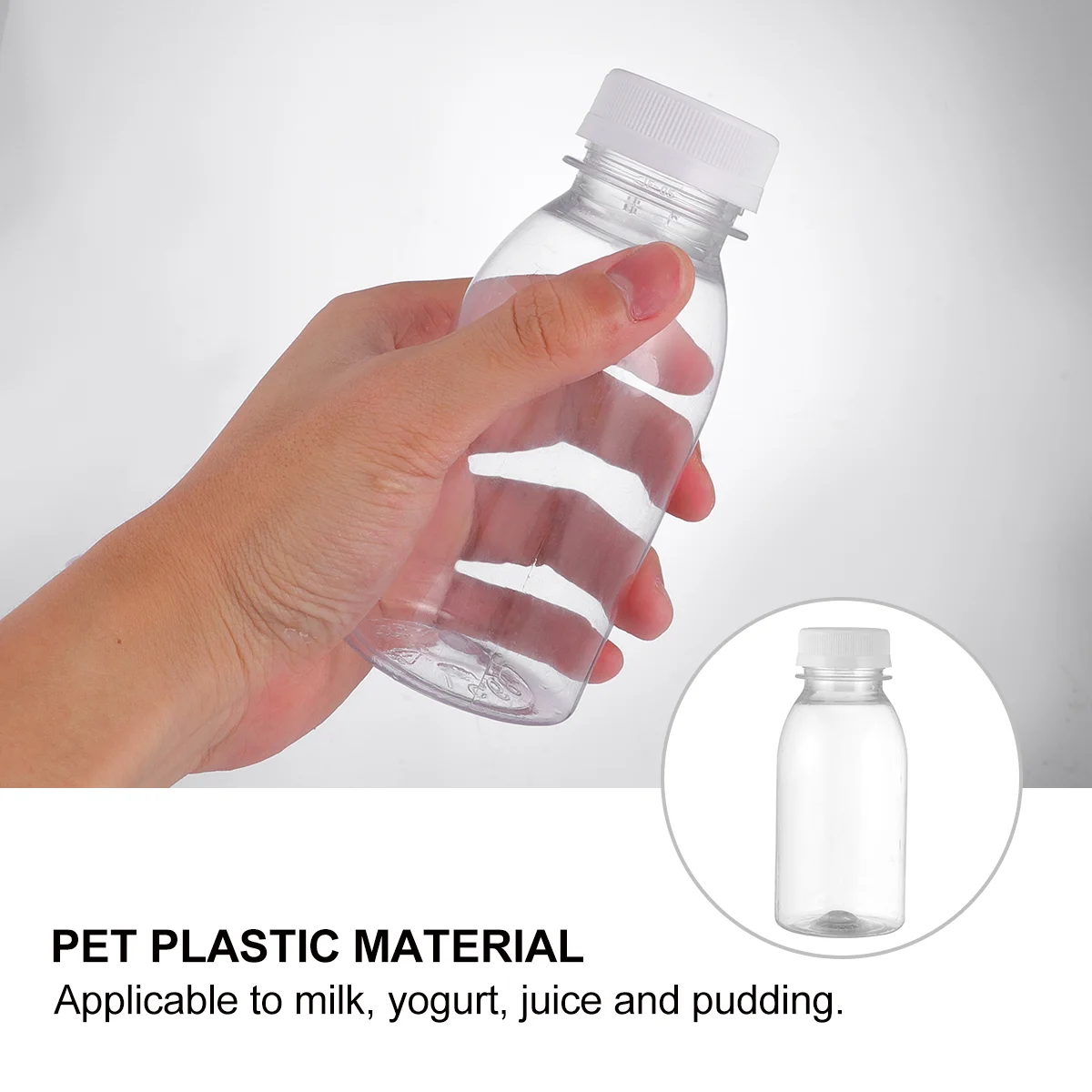 10-teiliges Wasserpudding für Kinder, frische Milch, Joghurt, transparente Krug, Glas, Kunststoff, Getränke, Getränke, Kind