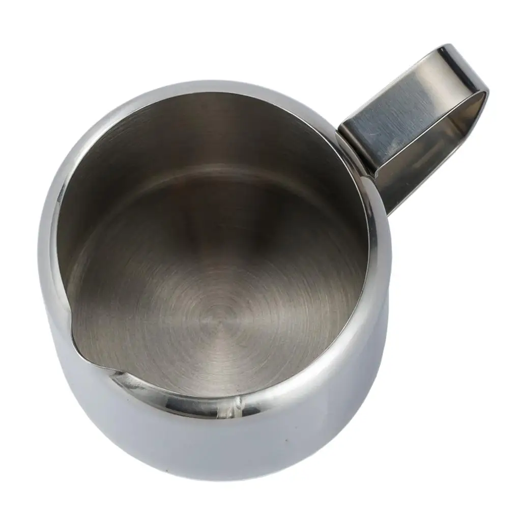 Latte Milk Jug Stainless Steel Durable Frothing Cup Espresso Pitcher Coffee Frother for Home Hotel Parties