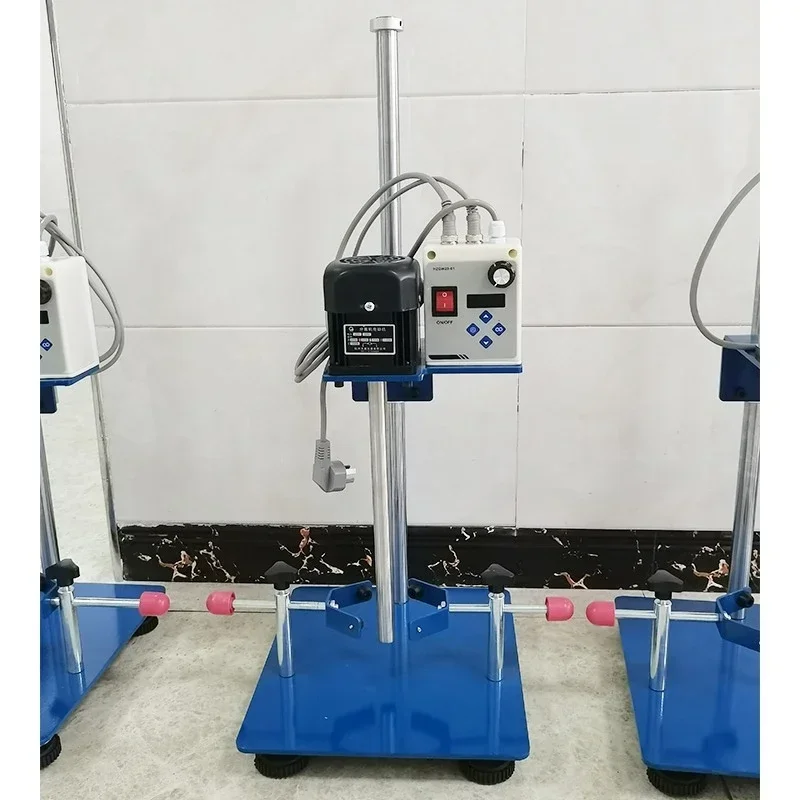 Disperser digital display high-speed disperser large laboratory mixing stirrer grinder coating paint dispersing instrument