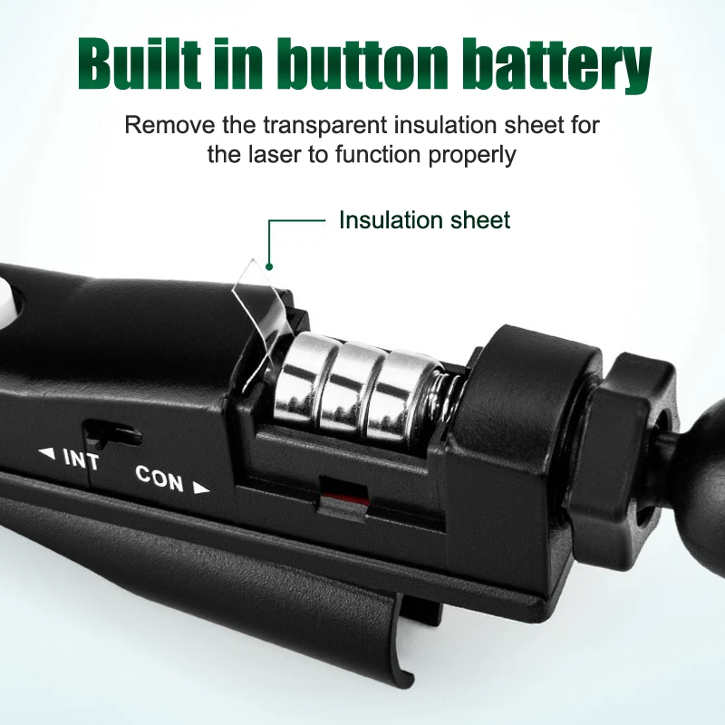 เครื่องแก้ไขเป้าหมายการตีกอล์ฟ สายฝึกซ้อมกอล์ฟ ชุดเลเซอร์พัตเตอร์กอล์ฟพร้อมกล่องป้องกันขาตั้งกล้อง เทรนเนอร์เลเซอร์กอล์ฟ