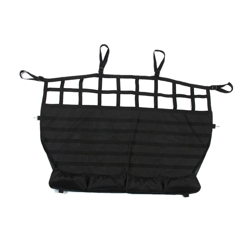 Car Trunk Pet Isolation Net Storage Organizer for Ford Bronco 2021 2022 4 Doors Interior