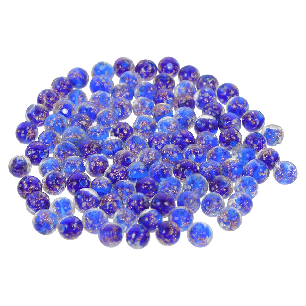 

50Pcs Glow in The Beads Round DIY Jewelry Making Beads for Bracelets Necklaces Keychains Clothing Decor