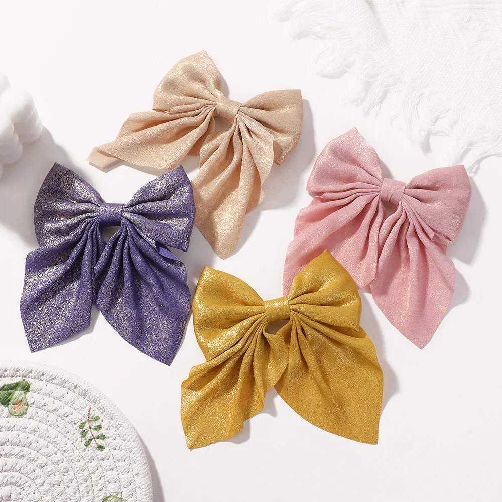 Süße 15 Farben große Satin Bowknot Haars pange für Frauen Mädchen Lolita College JK Stil Baby Haarschmuck koreanische Mode Kopf bedeckung