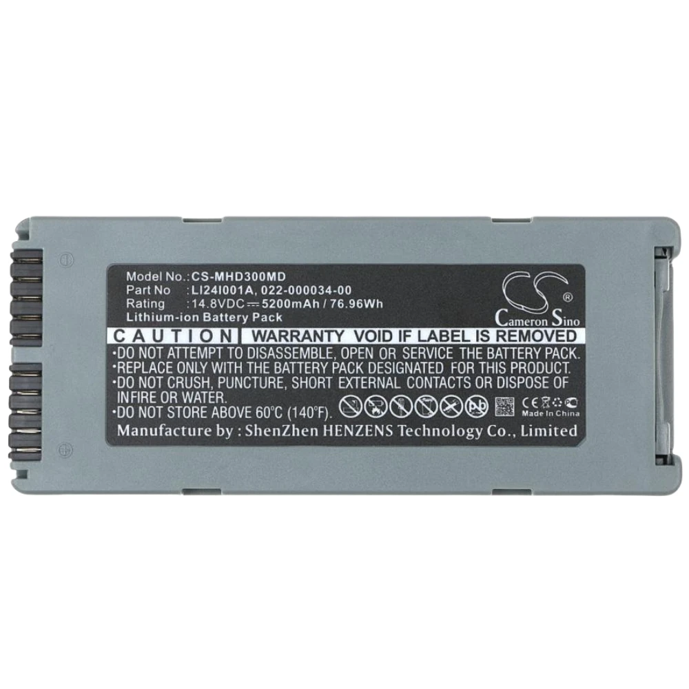 

Li-ion Medical Battery for Mindray,BeneHeart D1 BeneHeart D2 LI24I001A,022-000034-00 022-000047-00 022-000124-00 LI24001A