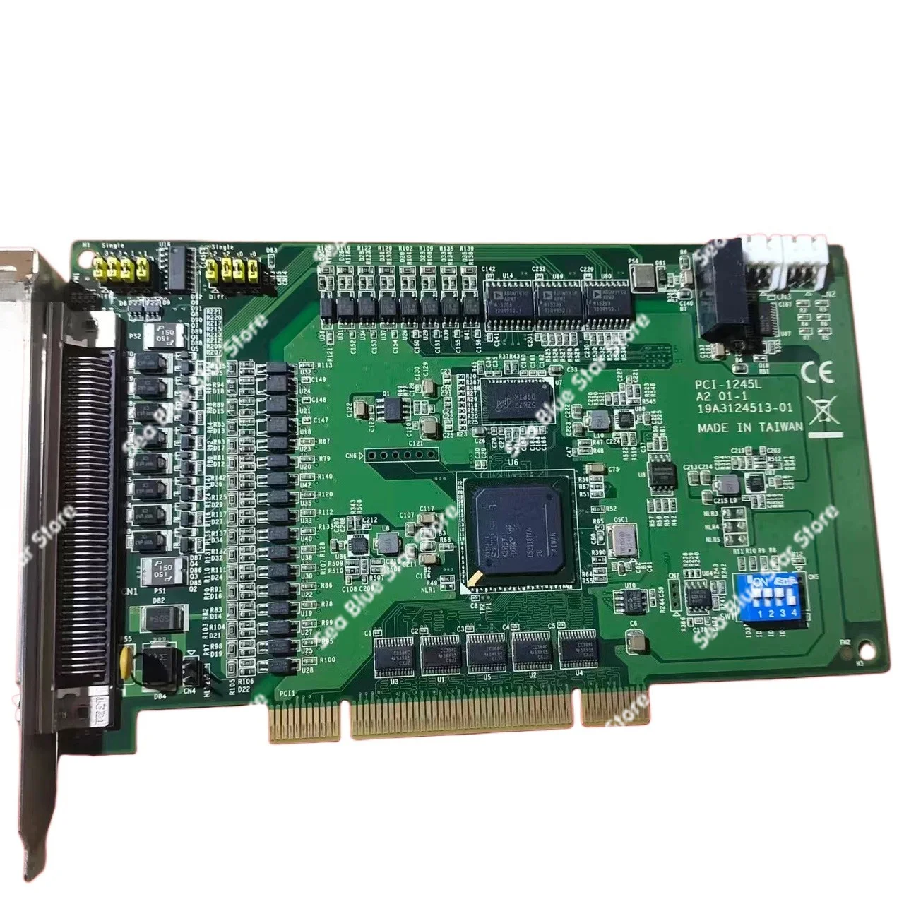 PCI-1245L Four-axis Pulse Motion Control Card, Very Good Quality, Second-hand Disassembly Control Card
