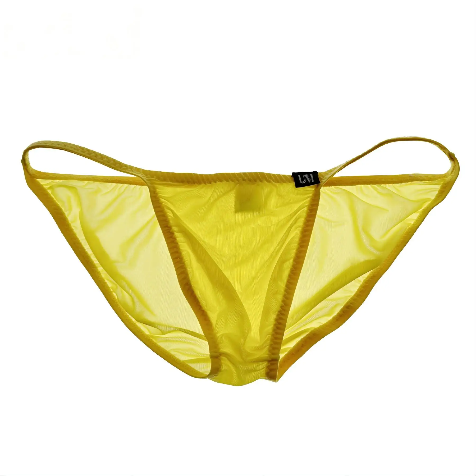 

Men's Low-Rise Sexy Tight Underwear Silk Nylon Cool Briefs Comfortable Soft Fabric Boxer Briefs