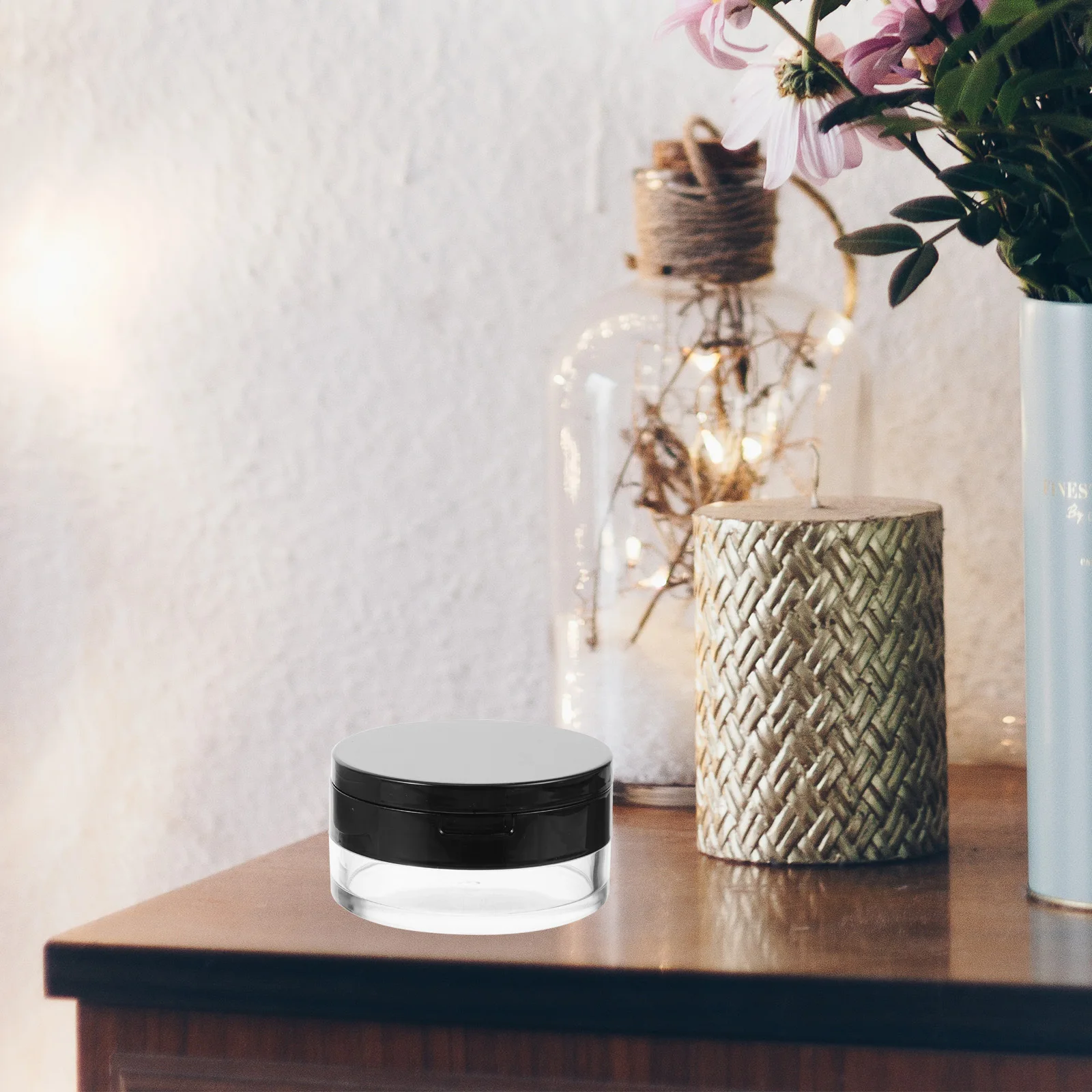 2 stücke Lose Box 20G Kleine Nachfüllbare Behälter Für Reise Leere Pulver Box Make-Up Körper Pulver Lagerung Leere Puff fall