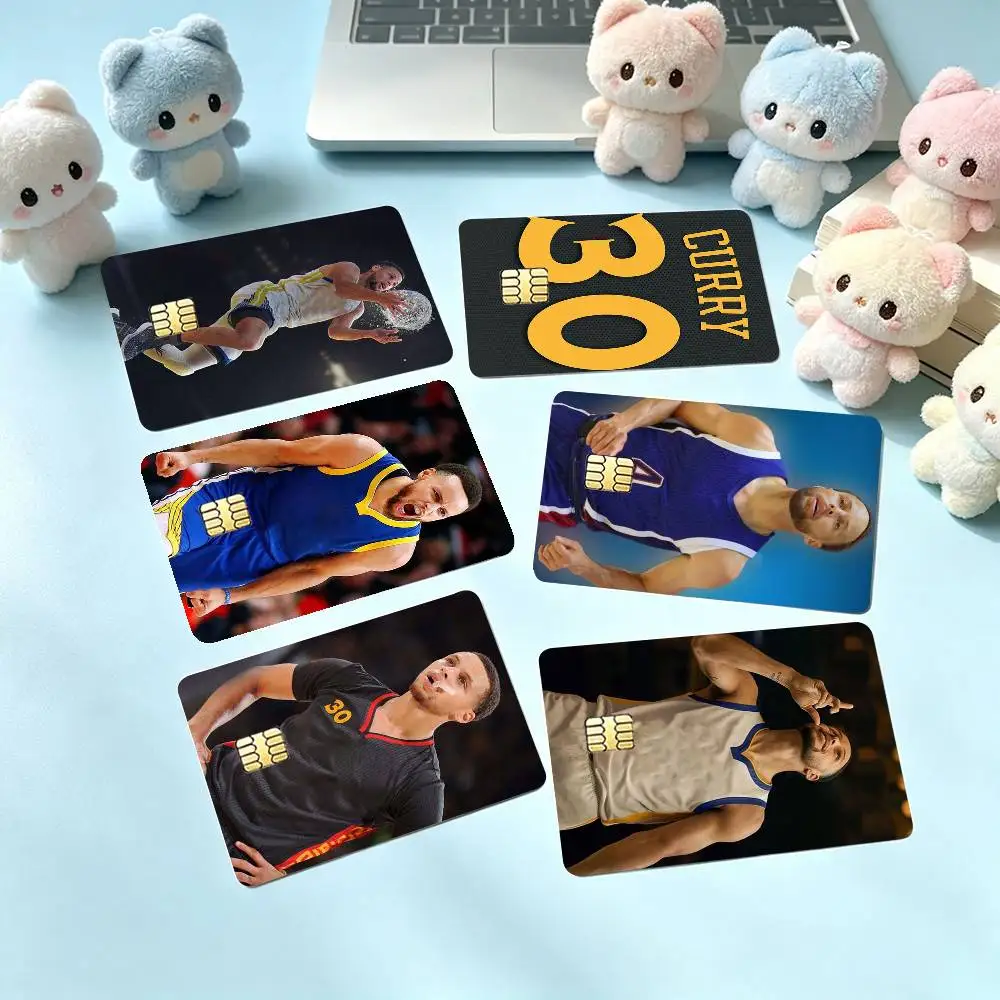 Stephen Curry-Y Basketball Sports-S Credit Card HD Stickers Small Chip Waterproof Sticker Game Card Decal Gift