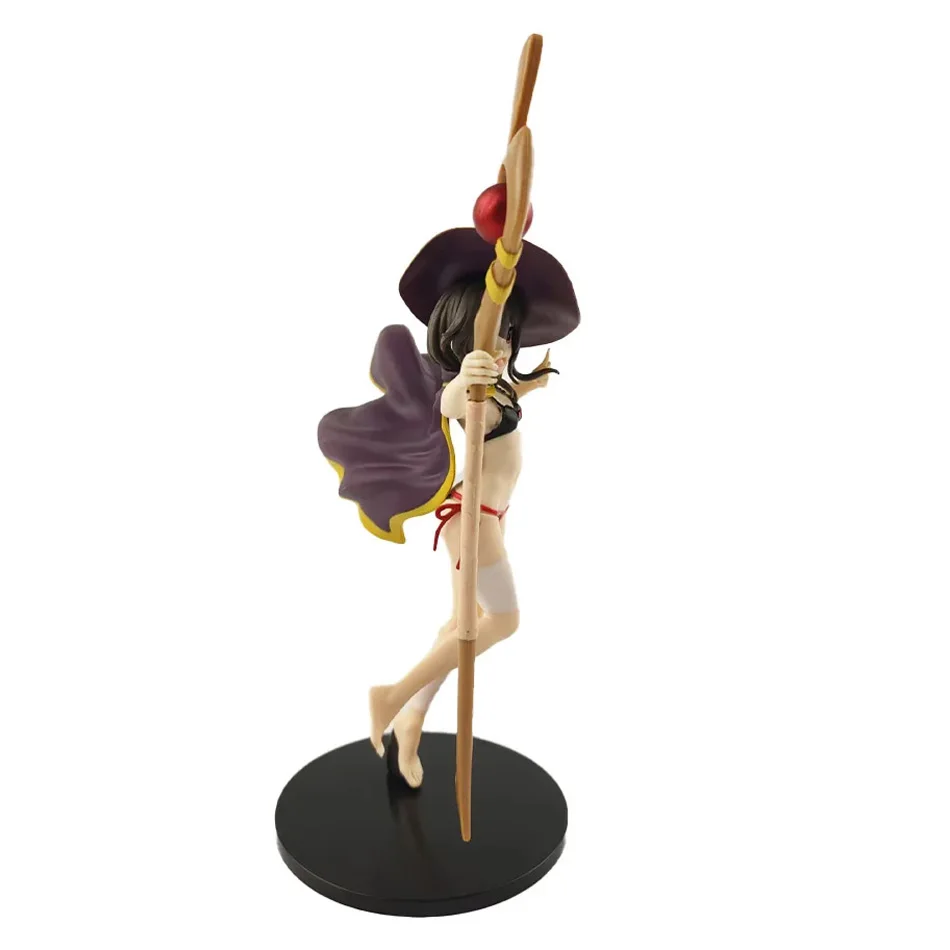Figma 407 الشكل كونوسوبا نعمة الله على هذا العالم الرائع أنيمي الشكل Megumin أرقام لطيف تمثال تحصيل نموذج اللعب