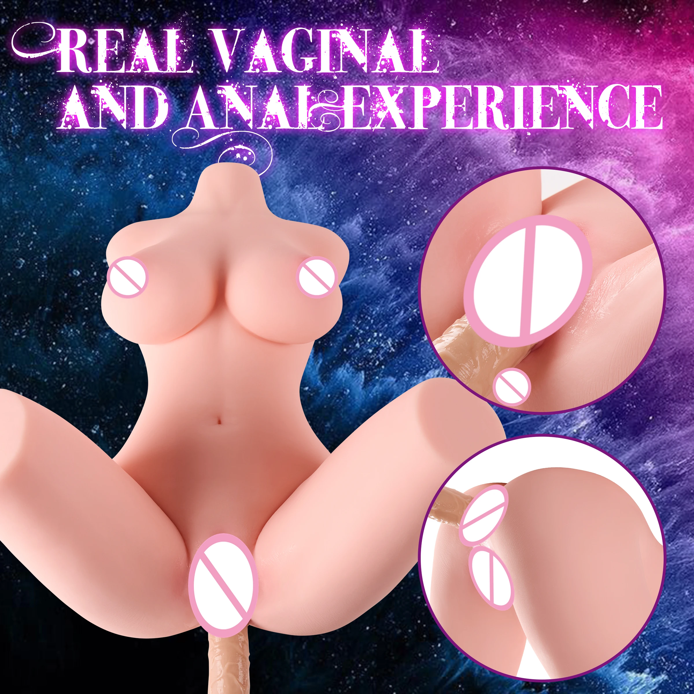 28LB Sex Doll for Men Male Masturbator Stroker, Sex Doll with Boobs Vagina Anus, Adult Toys Love Doll Sex Toys for Men Orgasm
