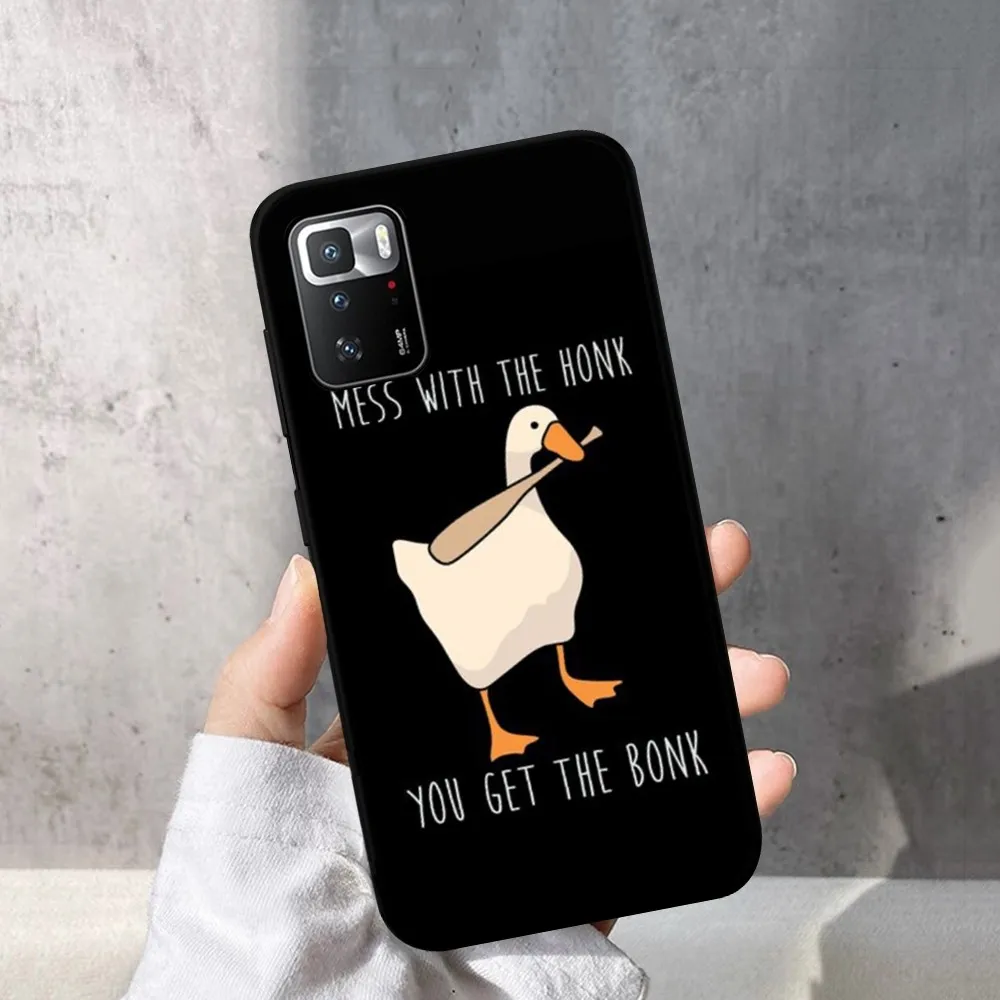 Duck Untitled Goose Game Phone Case For Redmi Note 4 X 5 A 6 7 8 Pro T 9 Pro 9S 10 Pro 11 Pro 11S 11Epro PocoM3pro